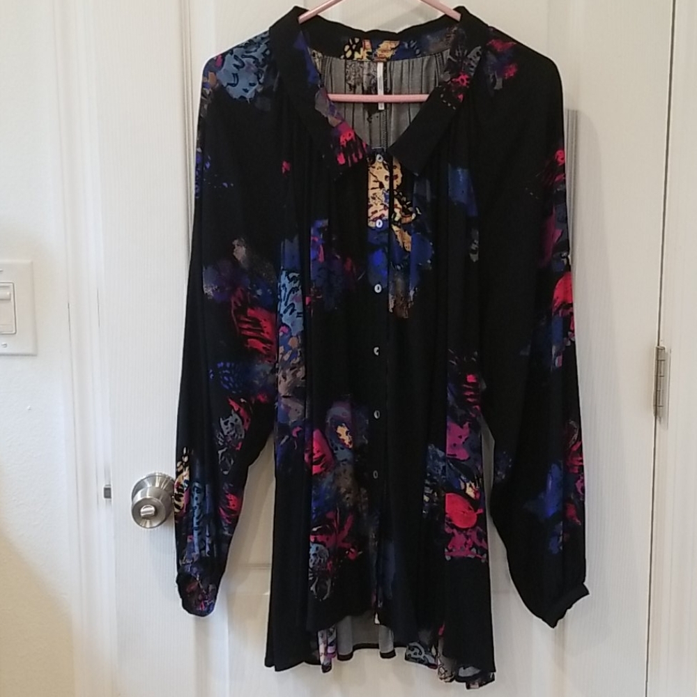 Free People High Low Tunic Top